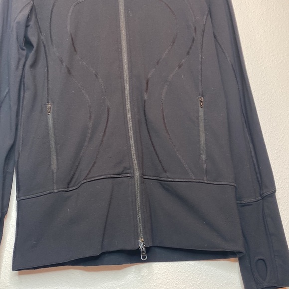 Lululemon Hooded In Stride Size 8 Zip Up Jacket - Picture 3 of 9